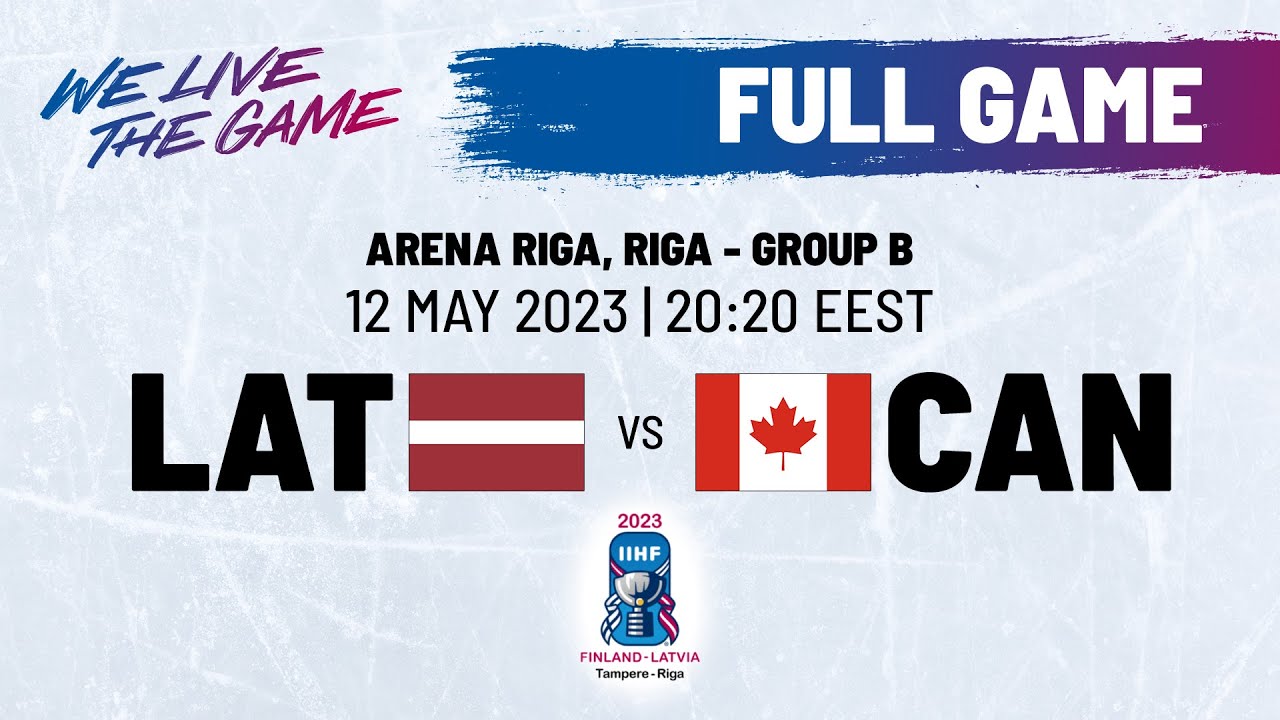 Latvia hockey schedule canada tv game time bruce bennett olympics winter vs olympic